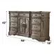 Northville Antique Silver 9 Drawer Dresser