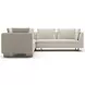 Altura Oatmeal 2 Piece Modular L Sectional with RAF Loveseat