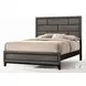 Valdemar Weathered Gray King Panel Bed