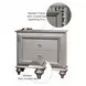 Kaitlyn Champagne 2 Drawer Nightstand