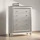 Kaitlyn Champagne 5 Drawer Chest