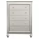 Kaitlyn Champagne 5 Drawer Chest