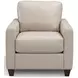 Verona Taupe Plain Leather Living Room Set