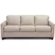 Millbrook Taupe Plain Leather Living Room Set