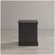 Craftsman Antique Black Chairside Table