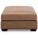 Whitlock Caramel Oversized Accent Ottoman
