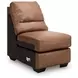 Whitlock Caramel 3 Piece Modular RAF Sectional