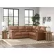 Whitlock Caramel 2 Piece Modular RAF Sectional