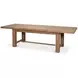 Bauhaus Beige 110" Rectangular Extendable Dining Table