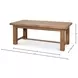 Bauhaus Beige 110" Rectangular Extendable Dining Table