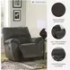 Tambo Pewter Rocker Recliner