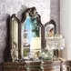 Picardy Honey Oak Arched Tri Fold Dresser Mirror