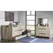 District Weathered Oak Twin Captains Storage Bed
