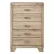 Miquell Natural 5 Drawer Chest