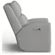 Score Gray Zero Gravity Power Recliner with Power Headrest and USB Charging