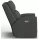 Score Gray Zero Gravity Power Recliner with Power Lumbar and USB Charging