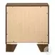 Miquell Oak 2 Drawer Nightstand