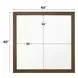 Miquell Oak Square Dresser Mirror