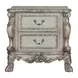 Dresden Vintage Bone White 2 Drawer Nightstand