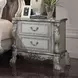 Dresden Vintage Bone White 2 Drawer Nightstand
