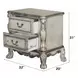 Dresden Vintage Bone White 2 Drawer Nightstand