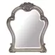 Dresden Vintage Bone White Arched Dresser Mirror