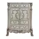 Dresden Vintage Bone White 5 Drawer Chest