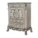 Dresden Vintage Bone White 5 Drawer Chest