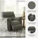 Alphons Putty Recliner