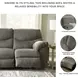 Alphons Putty 70" Reclining Loveseat