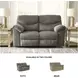 Alphons Putty 70" Reclining Loveseat