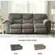 Alphons Putty 93" Reclining Sofa