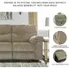 Alphons Briar 70" Reclining Loveseat