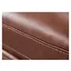 Tatum Brown Leather Upholstered Rectangular Ottoman