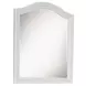 Madison Natural White Painted Arched Dresser Mirror