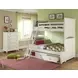 Madison Natural White Twin Over Full Bunk Bed