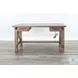 Rustic Refined Natural 58" Writing Desk with USB Port