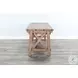 Rustic Refined Natural 58" Writing Desk with USB Port