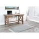 Rustic Refined Natural 58" Writing Desk with USB Port