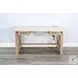 Autumn Echo Light Gray 58" Writing Desk with USB Port