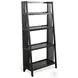 Mesa Grace Black 60" Folding Bookcase