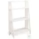 Ember Grace White Mahogany Wood 48" Folding Bookcase