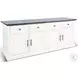 Ember Grace White 4 Door Credenza