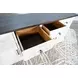 Ember Grace White 4 Door Credenza