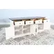 Ember Grace White 4 Door Credenza
