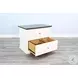 Maple Haze White 2 Drawer File Cabinet