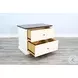 Maple Haze White 2 Drawer File Cabinet