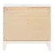 Haiden White Panel Bedroom Set with LED