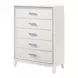 Haiden White 5 Drawer Chest