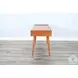 Maple Haze Medium Brown 48" Mid Century 3 Drawer Desk